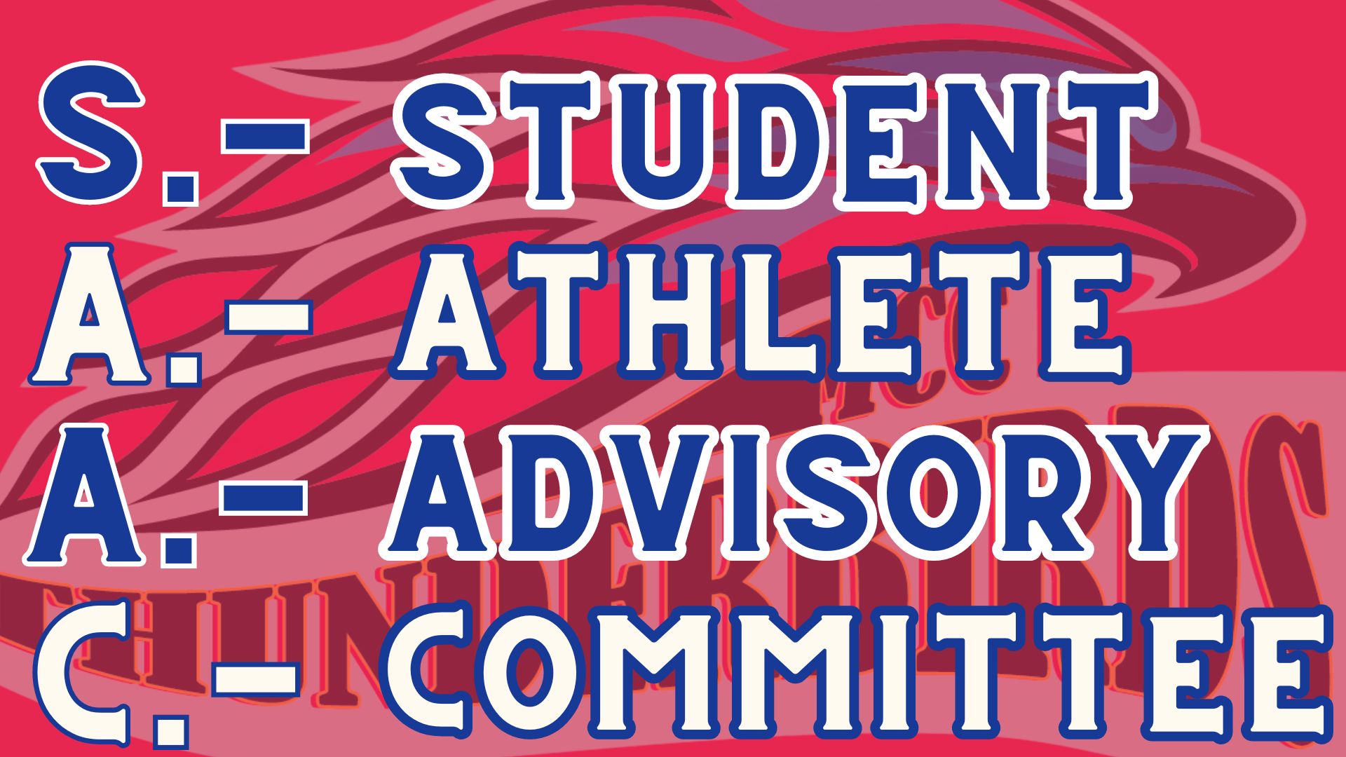 Student-Athlete Advisory Committee (S.A.A.C)