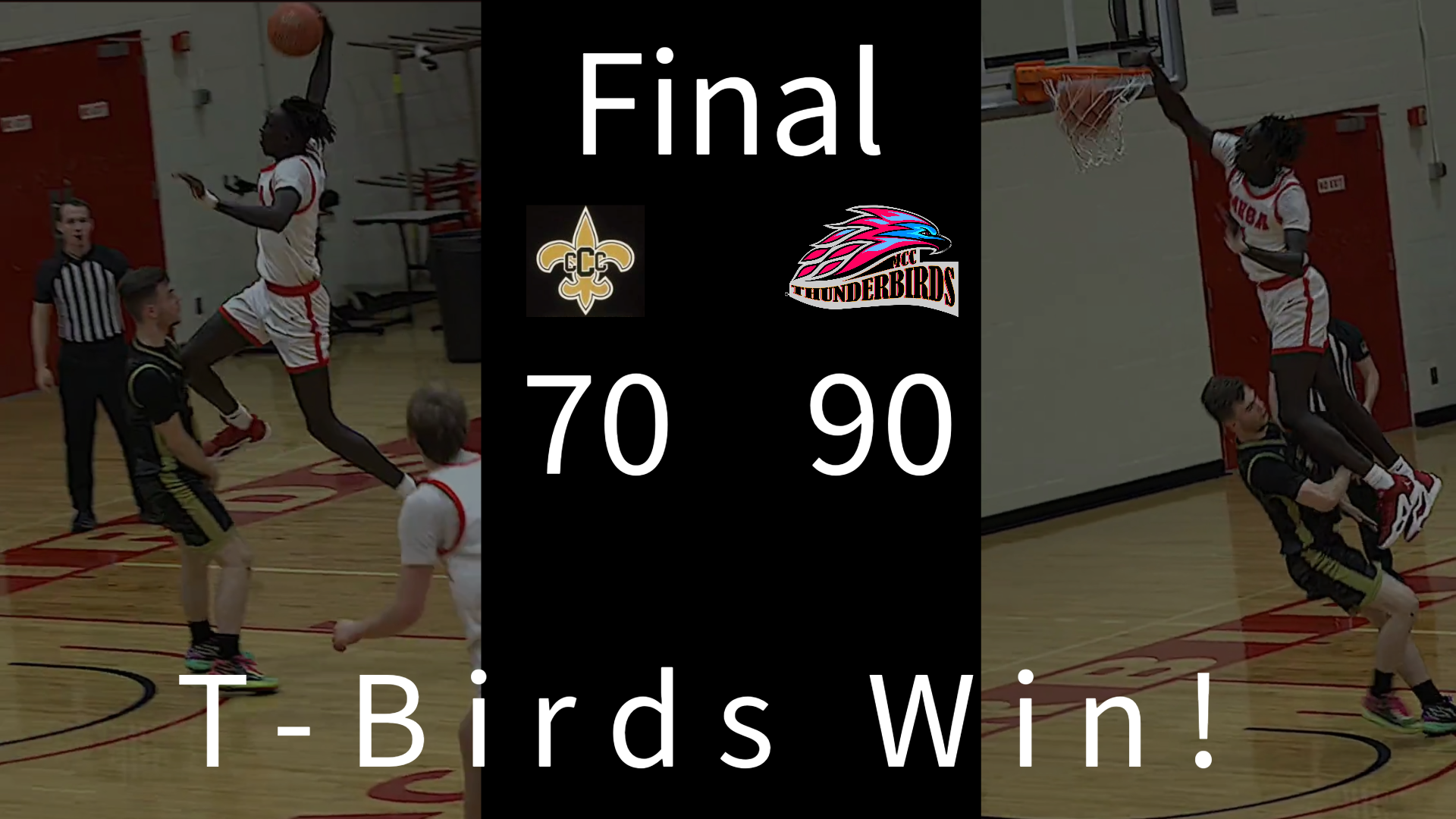 Men's Basketball picks up first home win of the year as they beat Community Christian College on Wednesday