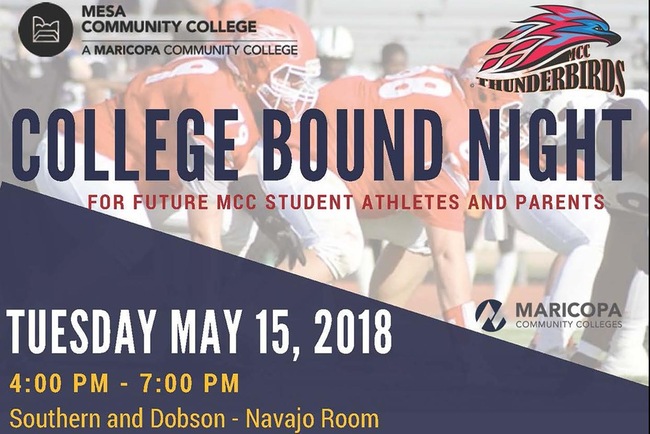 College Bound Night Scheduled for May 15th in Navajo Room