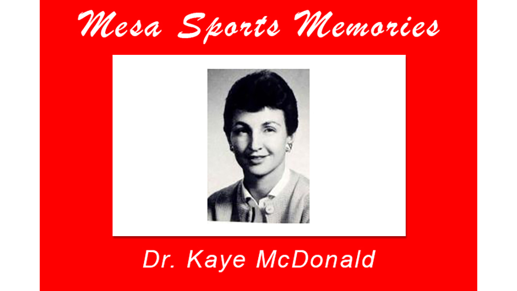 Dr. Kaye McDonald: A pioneer of women's athletics