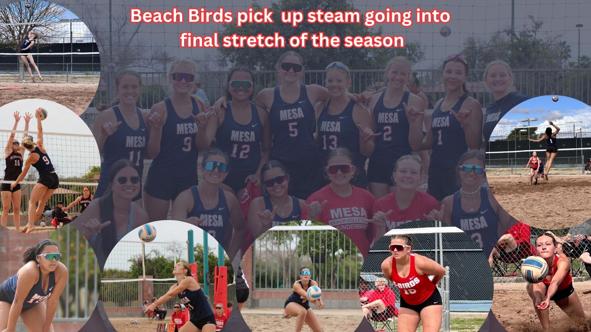 Beach Volleyball makes push towards end of the season