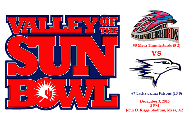 #8 Mesa Football to Host #7 Lackawanna in Valley of the Sun Bowl December 3rd