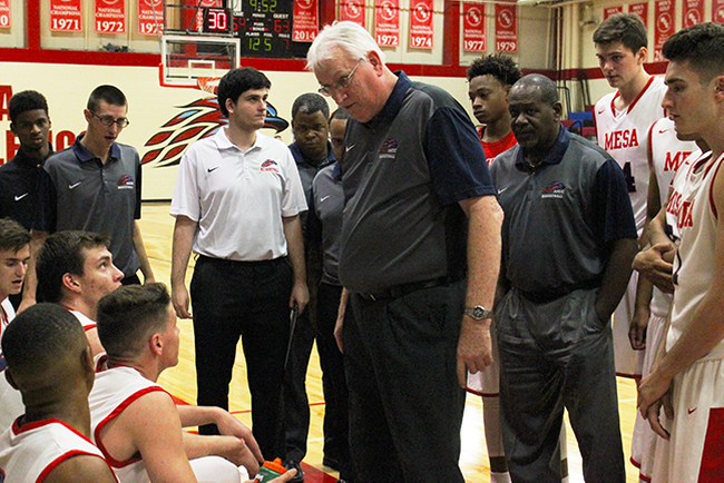 Sam Ballard 2nd in All-Time Mesa Coaching Wins With Victory Over News Release, 101-87