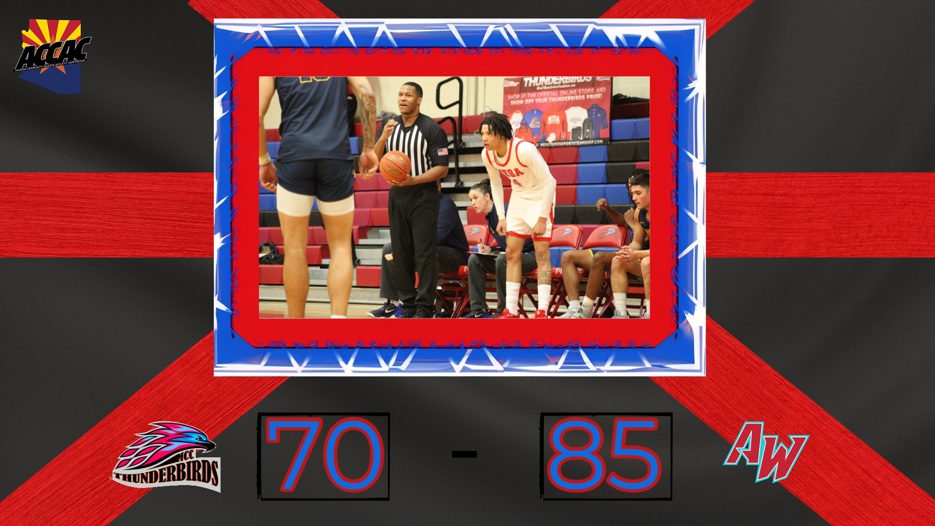 Men's Basketball comes up short against Arizona Western College