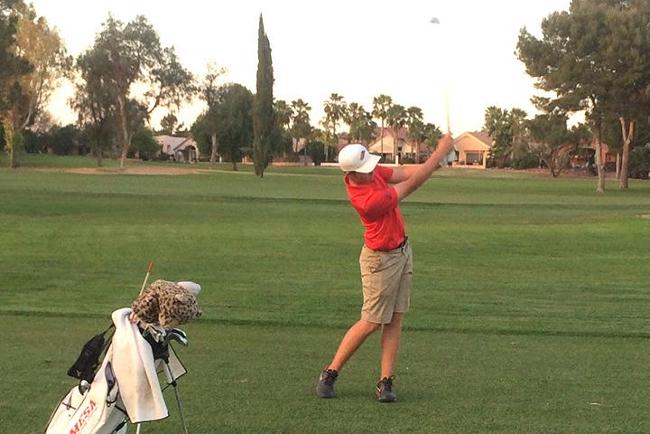 T.J. Katherineberg was Mesa's top finisher, tying for second place with a 140