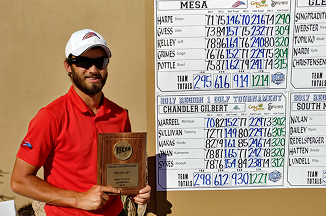 Dean Harpe won the individual title (Photo by Aaron Webster)
