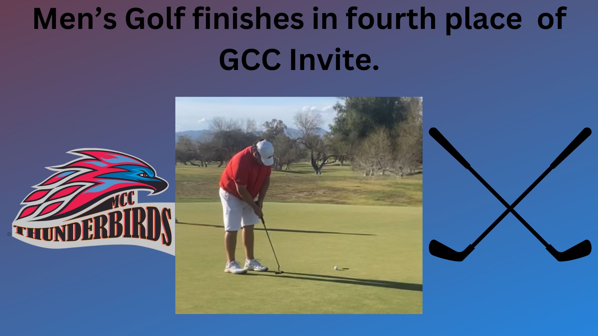 Men's Golf finishes fourth at Glendale Community Classic