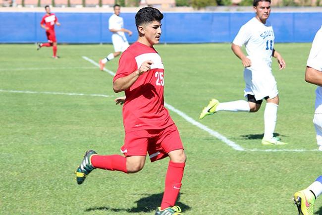 Luis Garduno got Mesa off to a quick start with a goal in the second minute (Photo by Aaron Webster)