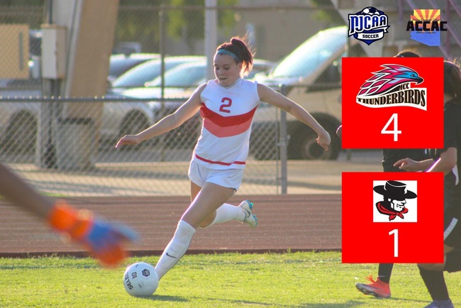 Women's Soccer Moves to 3-0 with 4-1 Victory Over Glendale