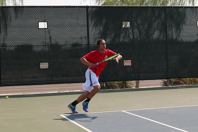Men's tennis starts with impressive showing at New Mexico State tournament
