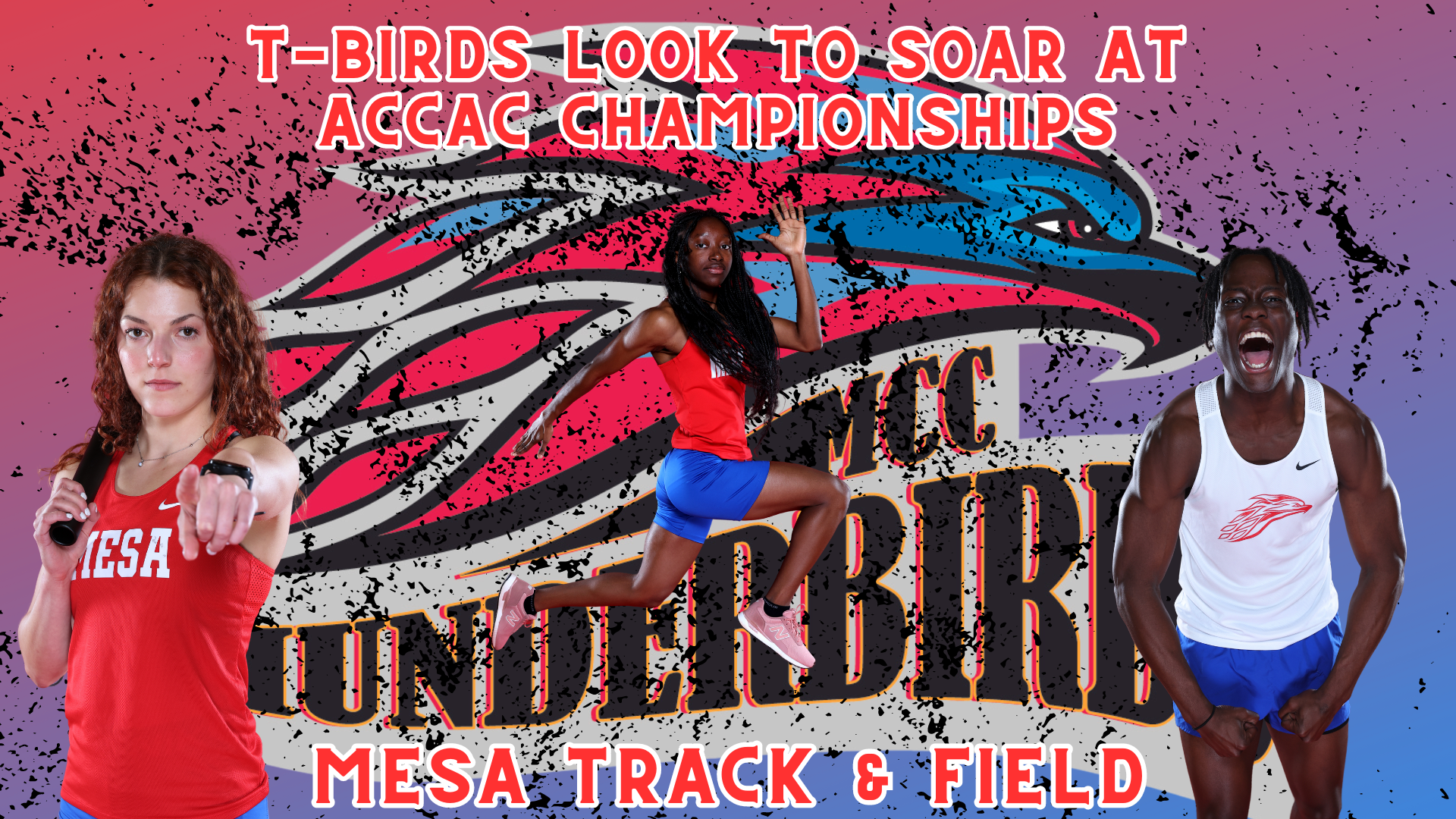 Mesa Track & Field competes in the ACCAC Championships on Friday