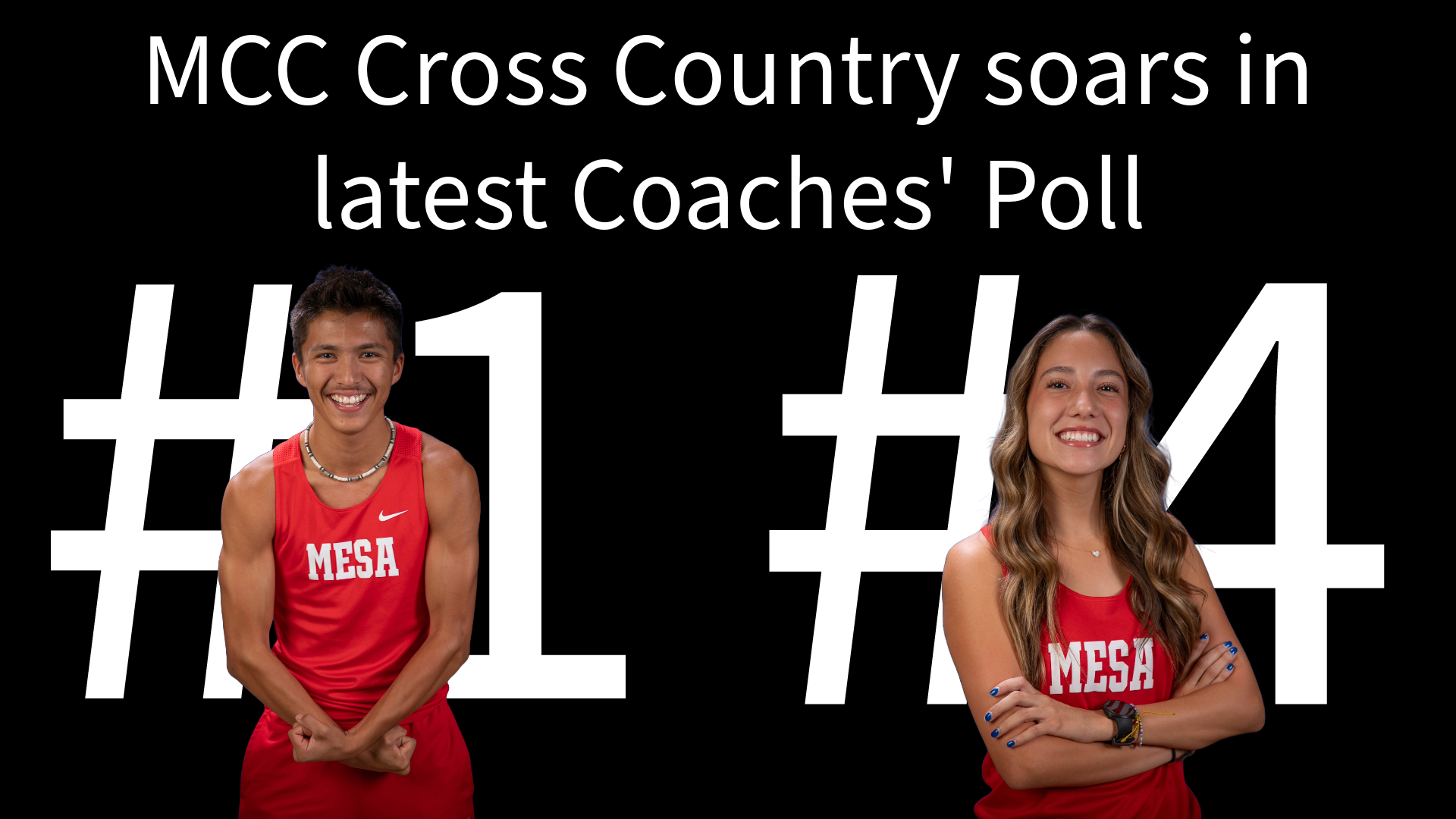 Men's XC soars to top spot in nation while Women's XC claims fourth best.