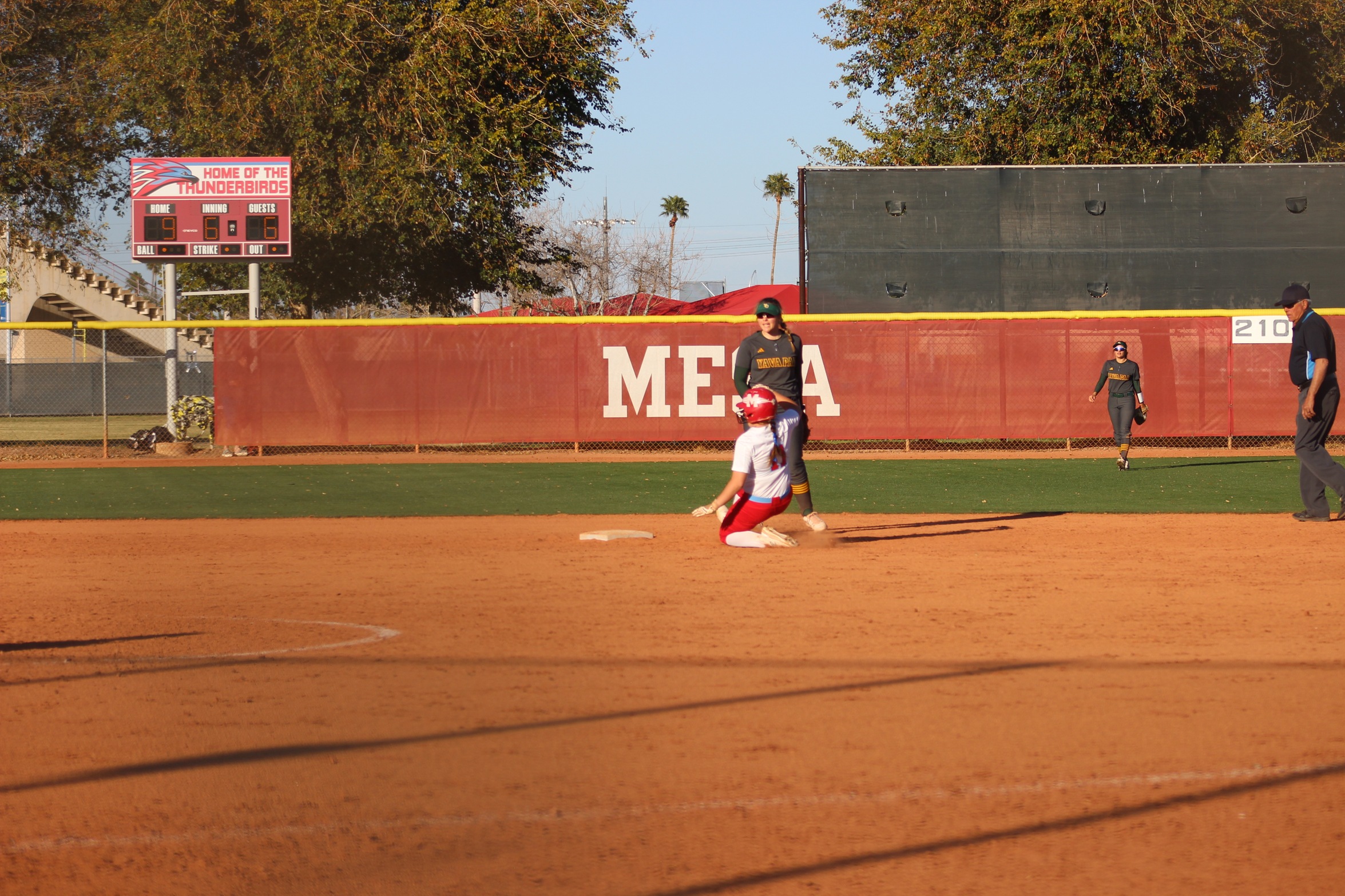 MCC softball splits with Scottsdale Tuesday afternoon.