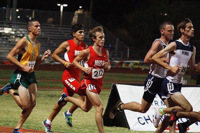 Mesa Track Competed in Two Different Events Over the Weekend