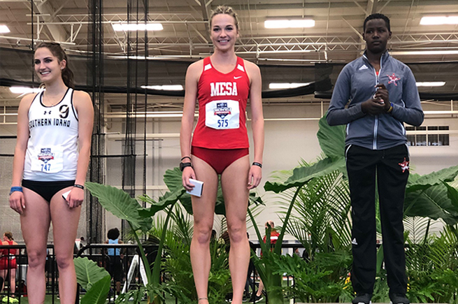 Quinn Johnson finished second in the mile and fifth in the 1,000 meters.