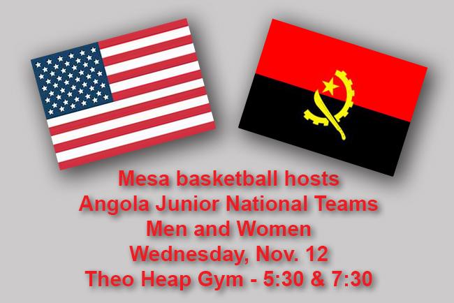 Mesa basketball to host Angola Junior National Teams Nov. 12
