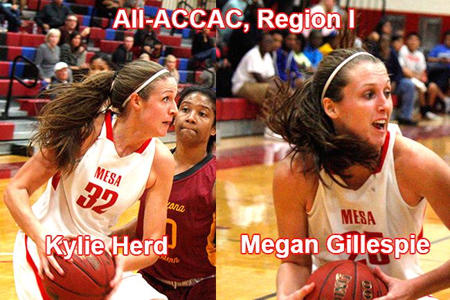 Herd, Gillespie receive all-ACCAC, Region I honors