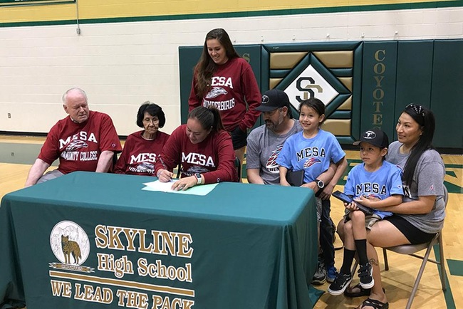 Madison Chesarek Signs Out of Skyline for Women's Basketball