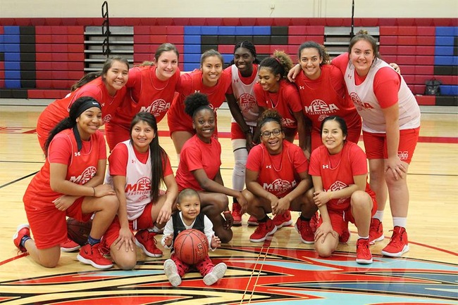 Mesa Women's Basketball Partners with Friends of Jaclyn Foundation and Sign 3-Year Old Lyla Boni