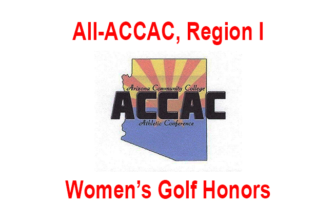 Conference, region, awards flow for women's golf