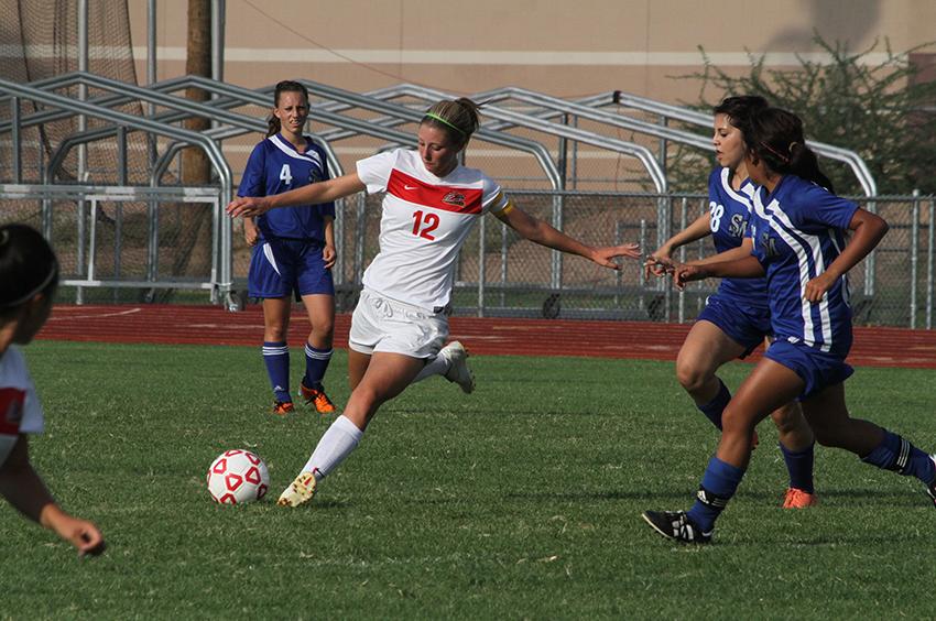Eddy Goal Helps Lift Women's Soccer Past Cochise, 2-1