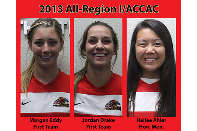 Three From Women's Soccer on all-ACCAC/Region I Team