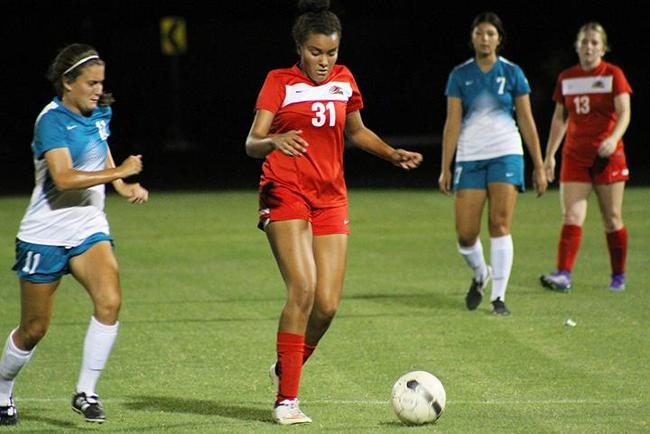 Women's Soccer Late Offensive Push Comes Up Empty in 1-0 Loss to Chandler-Gilbert
