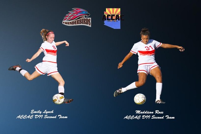 Emily Lynch, Maddison Ross Earn ACCAC DII Second Team Honors