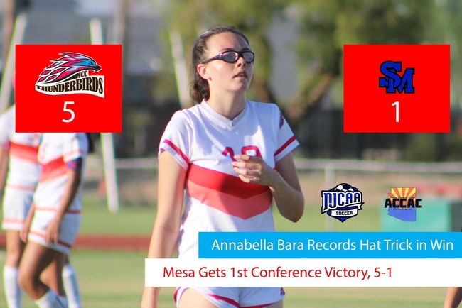 Annabella Bara Records Hat Trick in 5-1 Win Over South Mountain