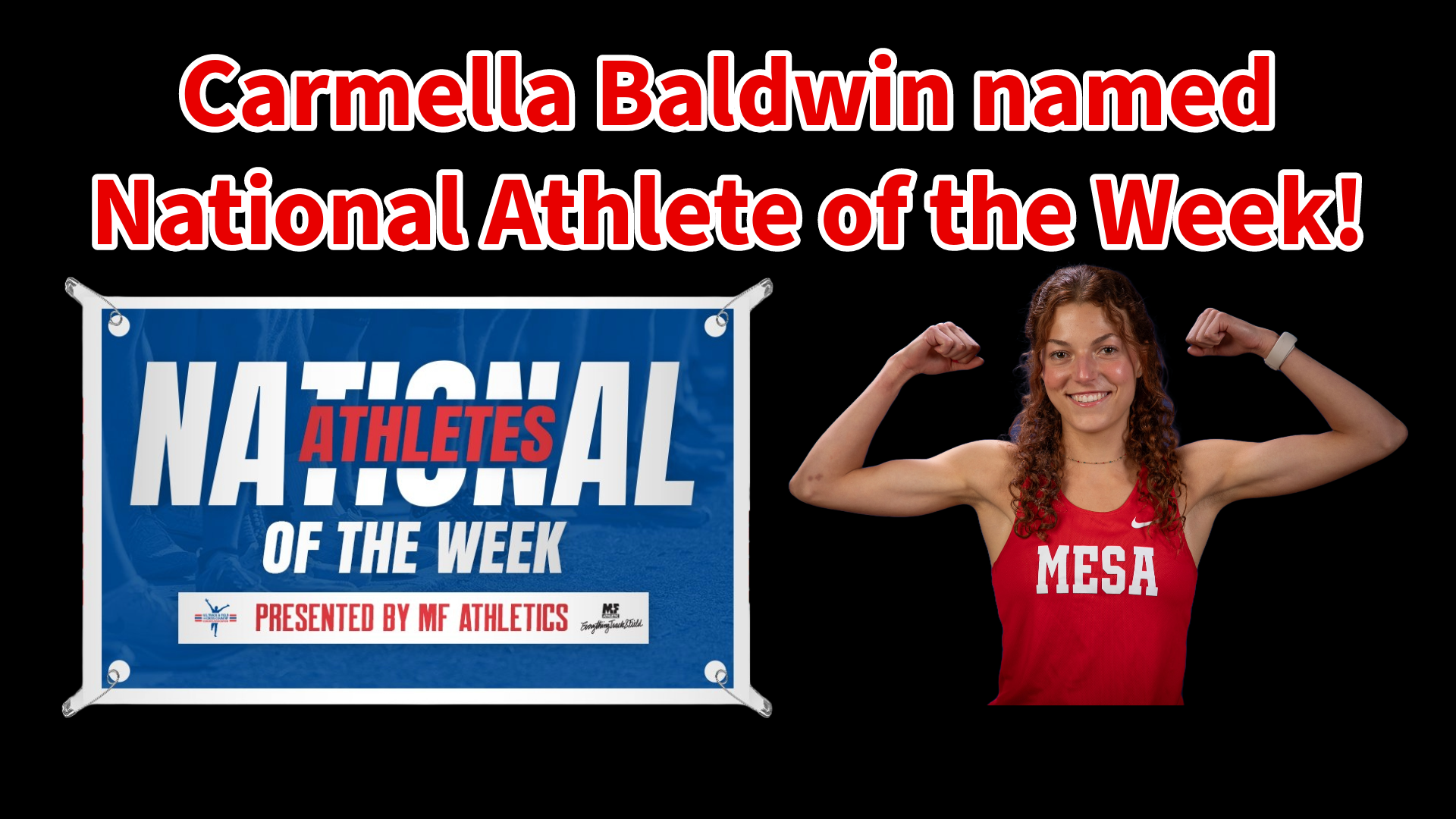 Carmella Baldwin named National Athlete of the Week