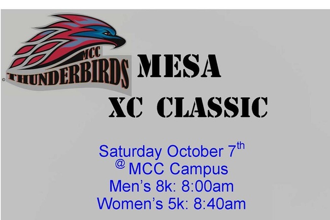 Mesa Cross Country Classic Announced for October 7th; Sign Up Info Attatched