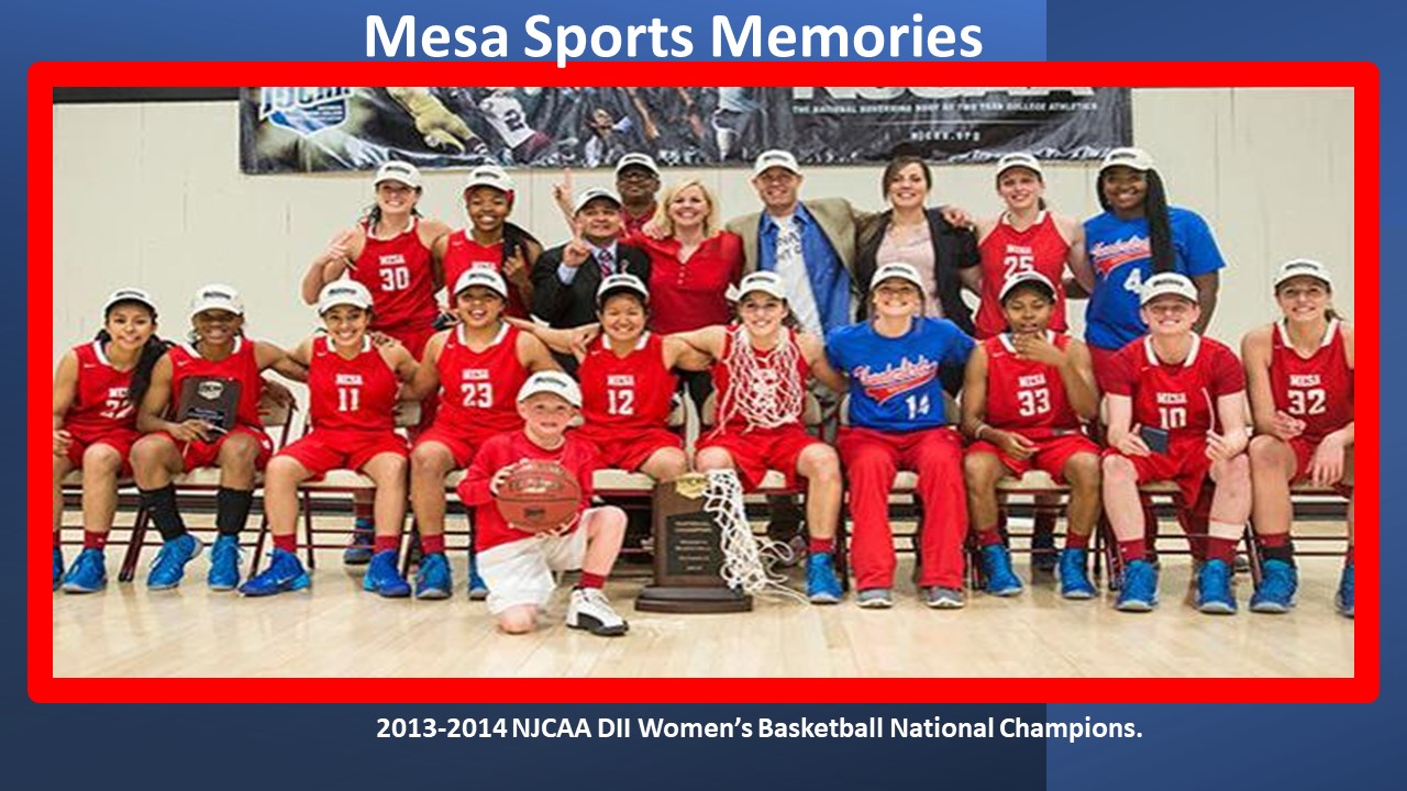 Mesa Sports Memory: Women's basketball wins national championship