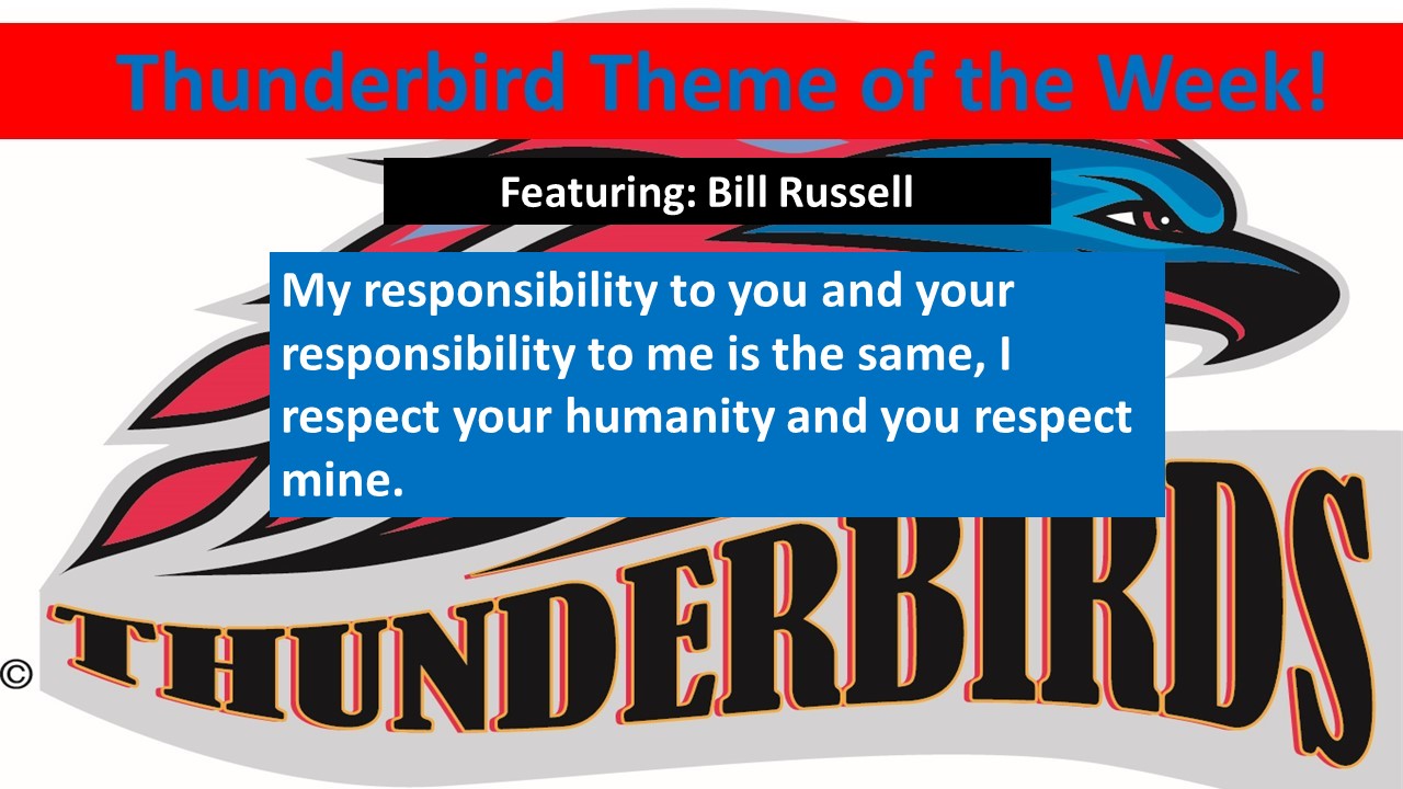 Thunderbird Theme of the Week: Don't lose your humanity by Bill Russell