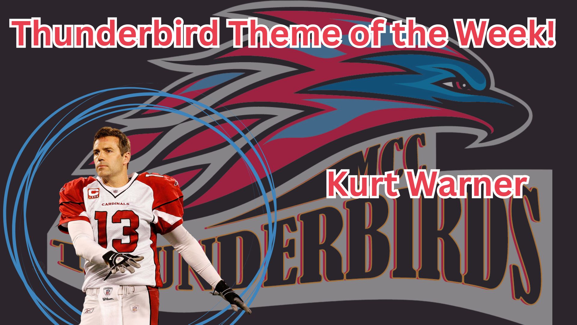 Thunderbird Theme of the Week...Featuring Kurt Warner