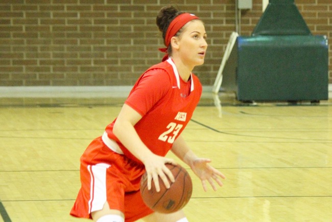 Tori Lloyd had 17 points in Mesa's big victory at Arizona Western Wednesday night.  (photo by Aaron Webster)