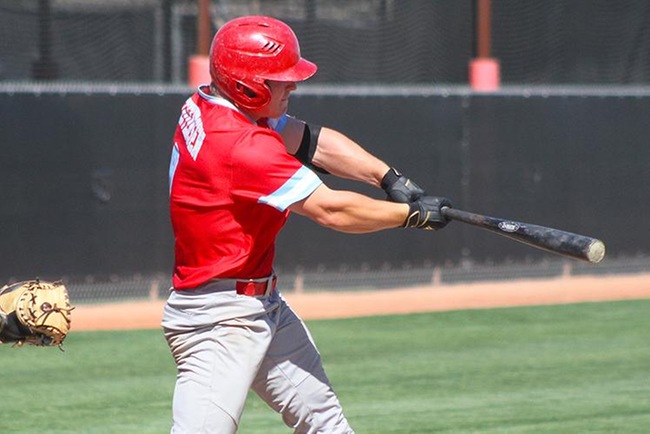 Paul Steffensen connected on the T-Birds first homer of the season, a grand slam, to left field Tuesday afternoon.