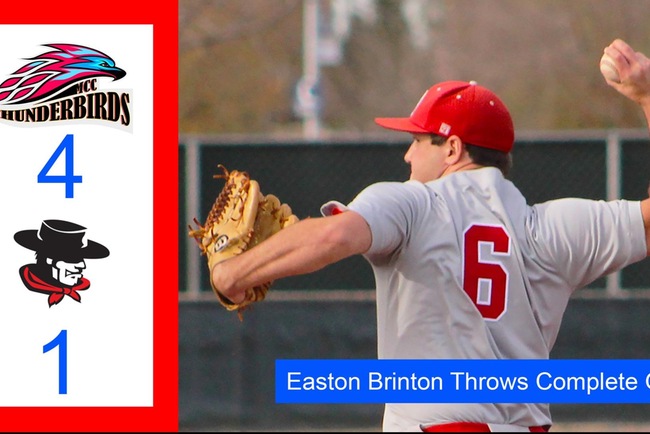 Complete Game by Easton Brinton Paces #2 Mesa @ Glendale in 4-1 Victory