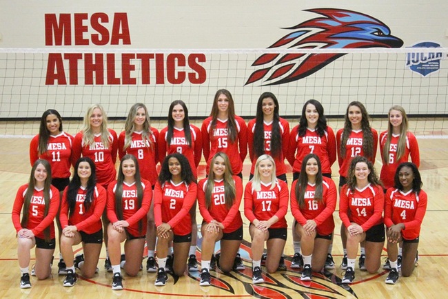 #12 (1) Mesa Volleyball Face #10 (2) Scottsdale For Region I/ACCAC DII Championship at 4 pm