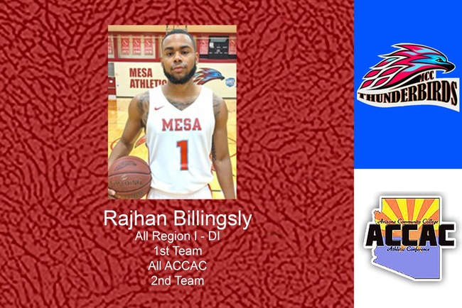 Rajhan Billingsly Earns Men's Basketball Conference Honors