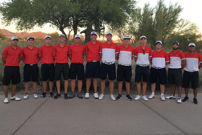 Men's Golf "B" Team Second after Longbow Preview First Round