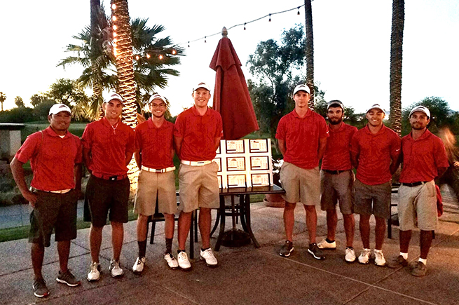 Men's golf spoils South Mountain party with 11-shot win