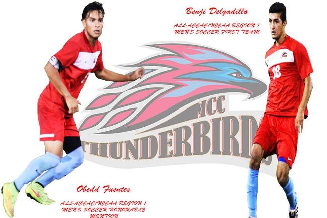 Benji Delgadillo earns All-ACCAC/NJCAA Region 1 Men's Soccer First Team; Obedd Fuentes earns Honorable Mention
