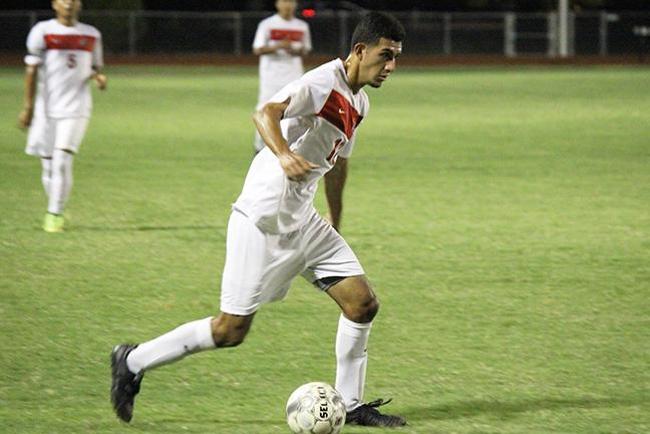 Benji Delgadillo scored the first goal for Mesa in their victory over South Mountain