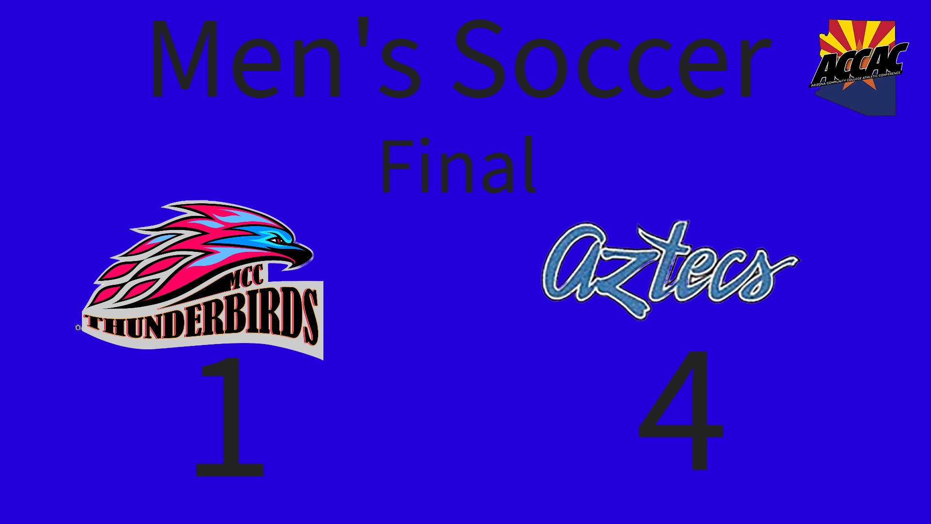 No. 14 Men's Soccer suffers fist conference loss at the hands of No. 3 Pima