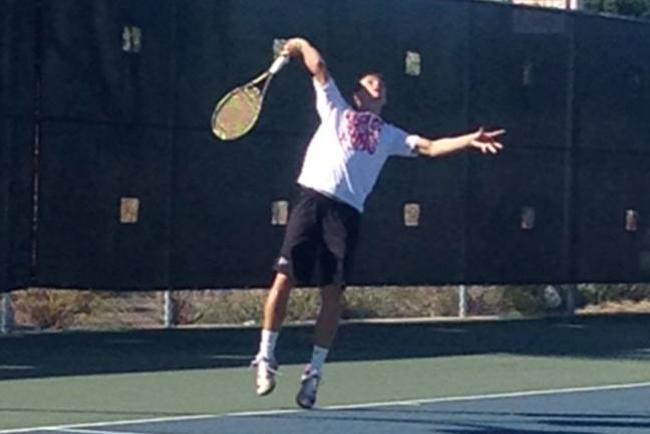 Almost perfect, men's tennis opens with win over Imperial Valley