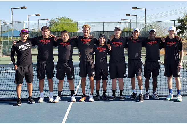 Men's tennis to play in all finals after great regional first day