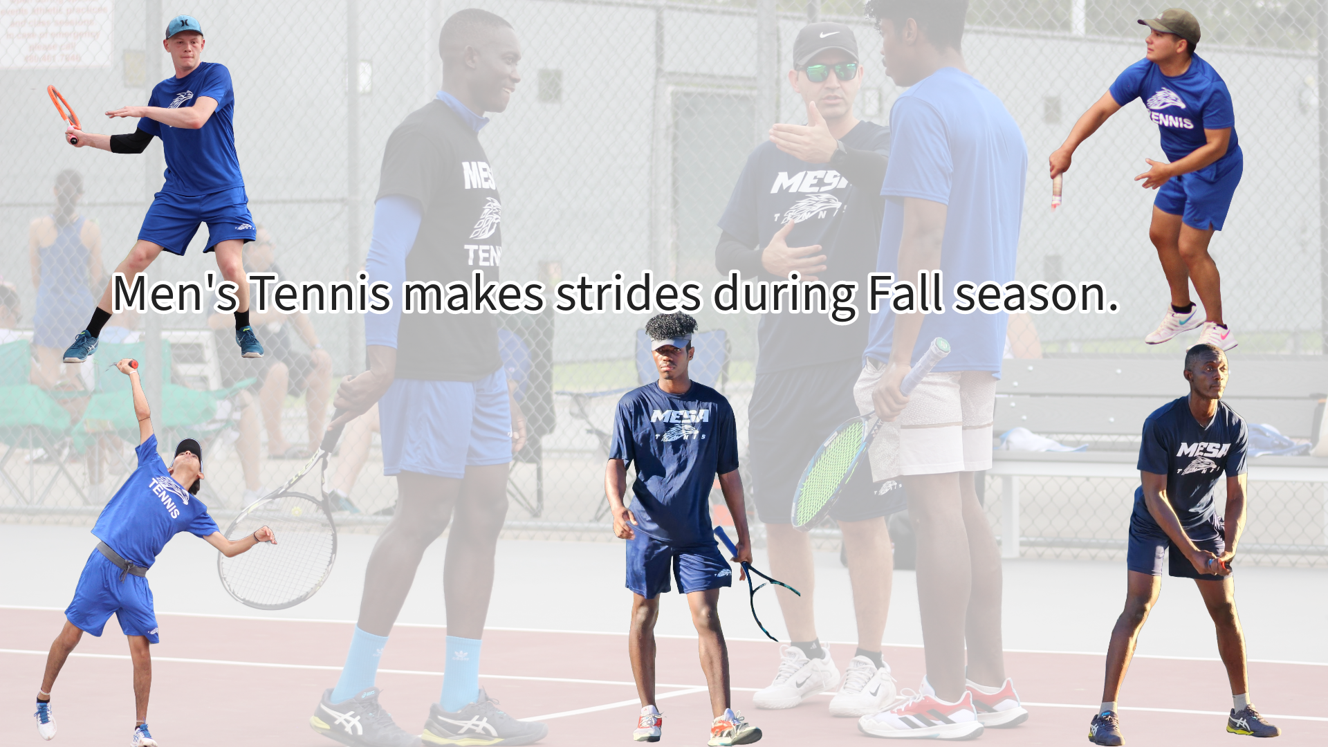 Men's Tennis competing well during fall season