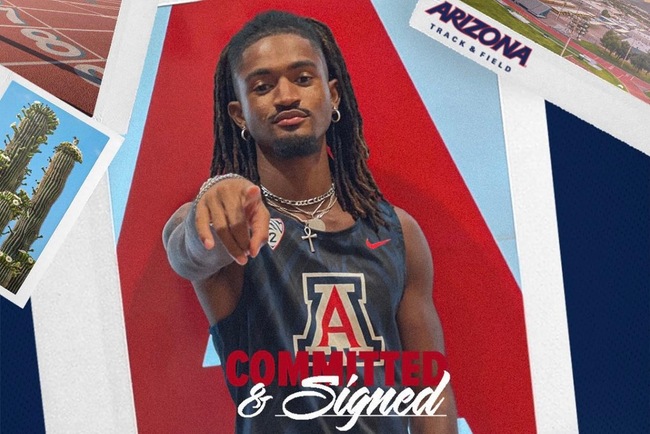 Tyson Tippett from Men's T&F Signs with Arizona