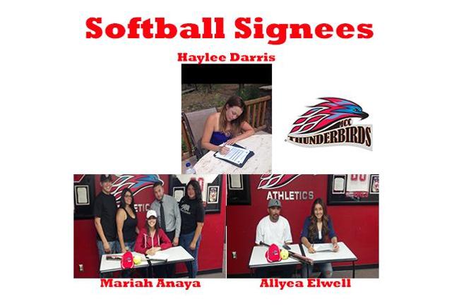 Softball continues its busy off season with three new signings for the 2016 season