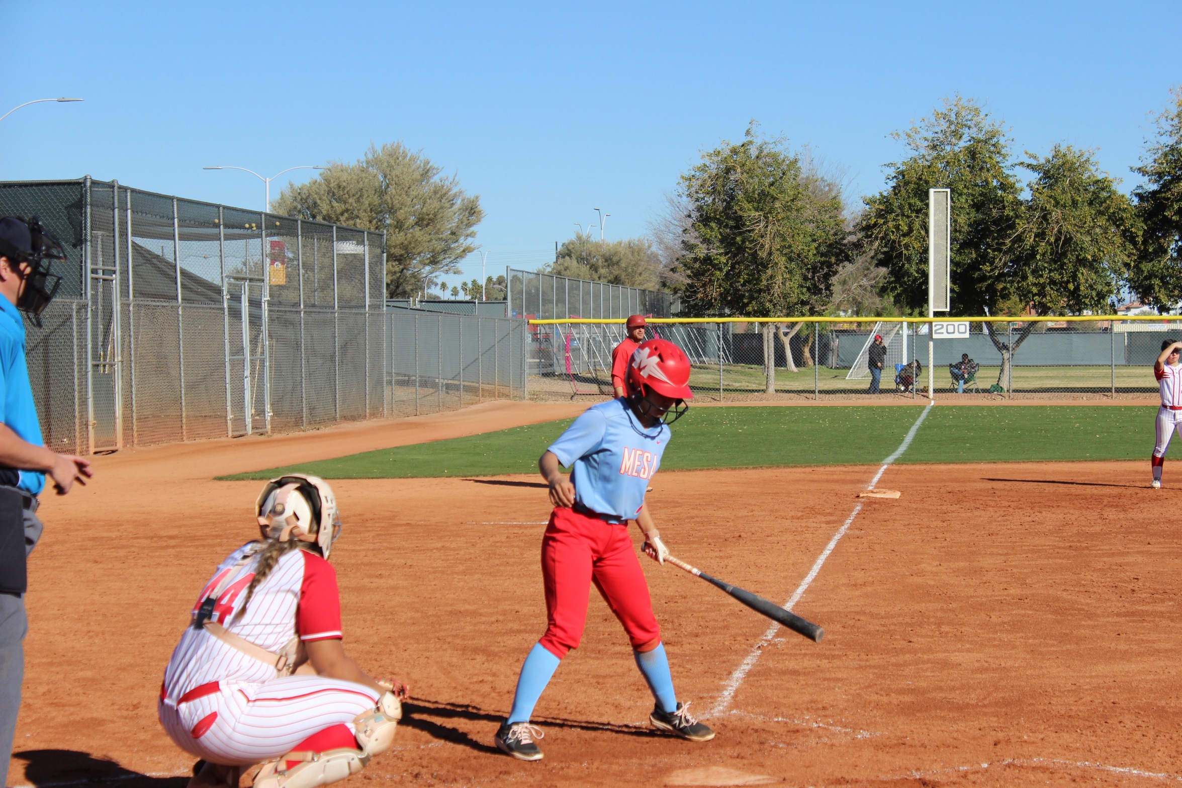 Central Arizona takes two from Mesa sofftball